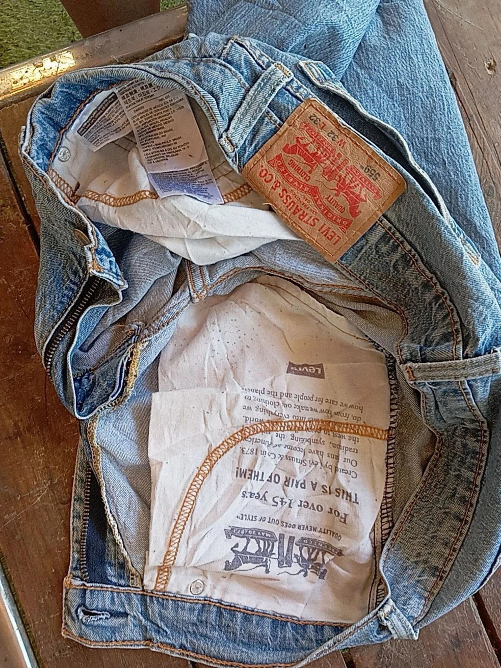 Levi's 559 Original Jeans W32 L32 - Classic Blue – photo 8